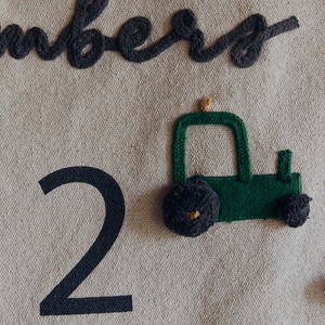 Accroche murale 70x100cm FARM NUMBERS Lorena Canals