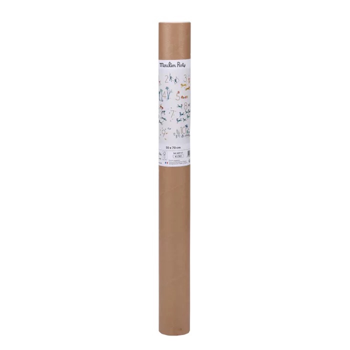 Affiche Chiffres 50x70cm SOUS MON BAOBAB Moulin Roty