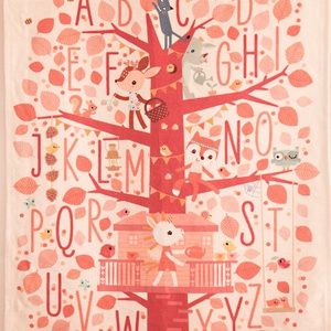 Affiche murale FORET ABC Lilliputiens