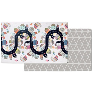 Alfombra reversible DOUBLEPLAY VIBRANT VILLAGE Skiphop