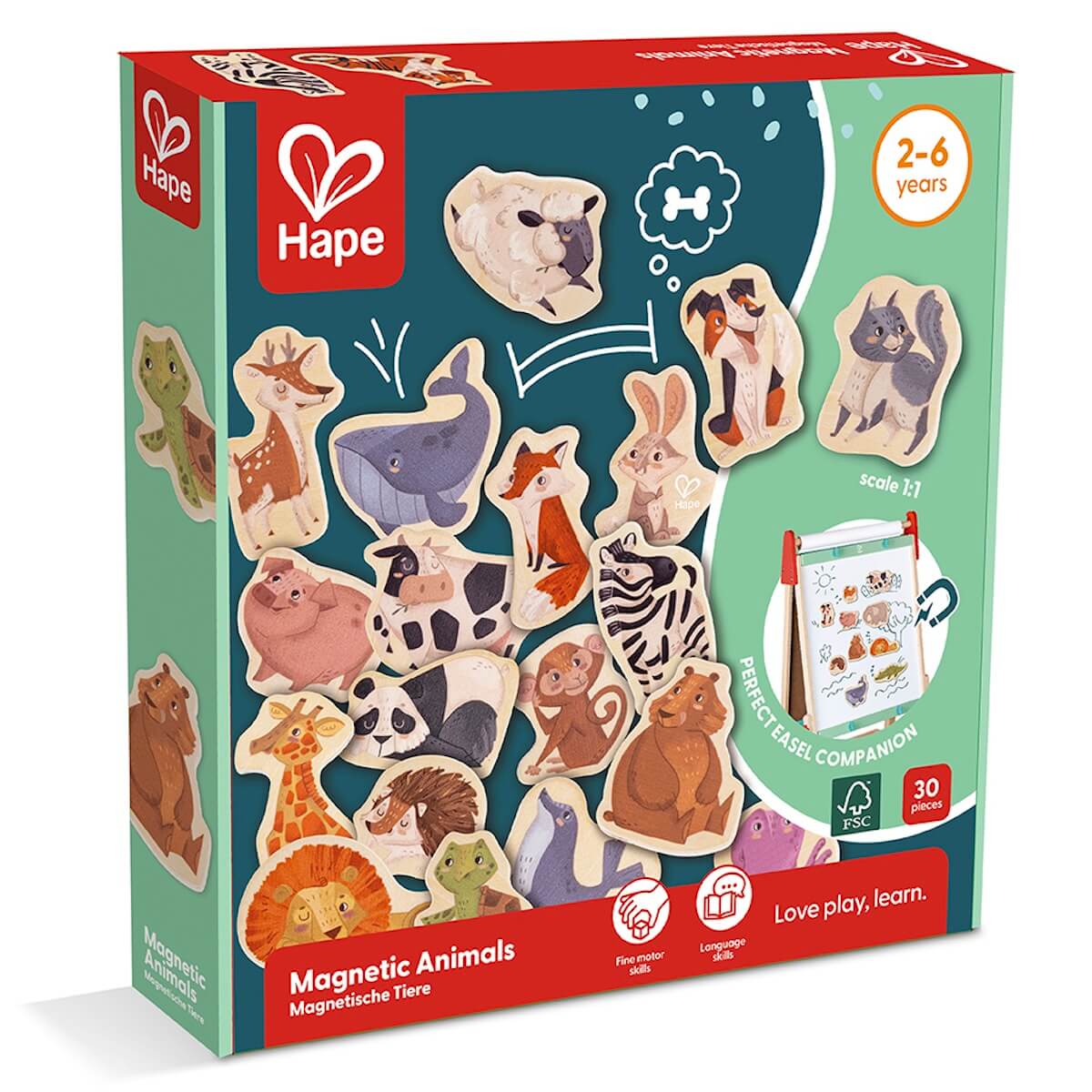 Animaux magnétiques Hape