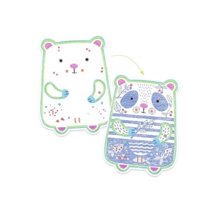 Animaux sauvages à révéler Djeco