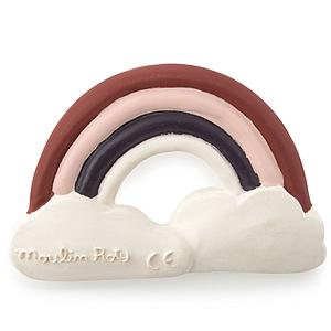 Anneau de dentition arc-en-ciel APRÈS LA PLUIE Moulin Roty