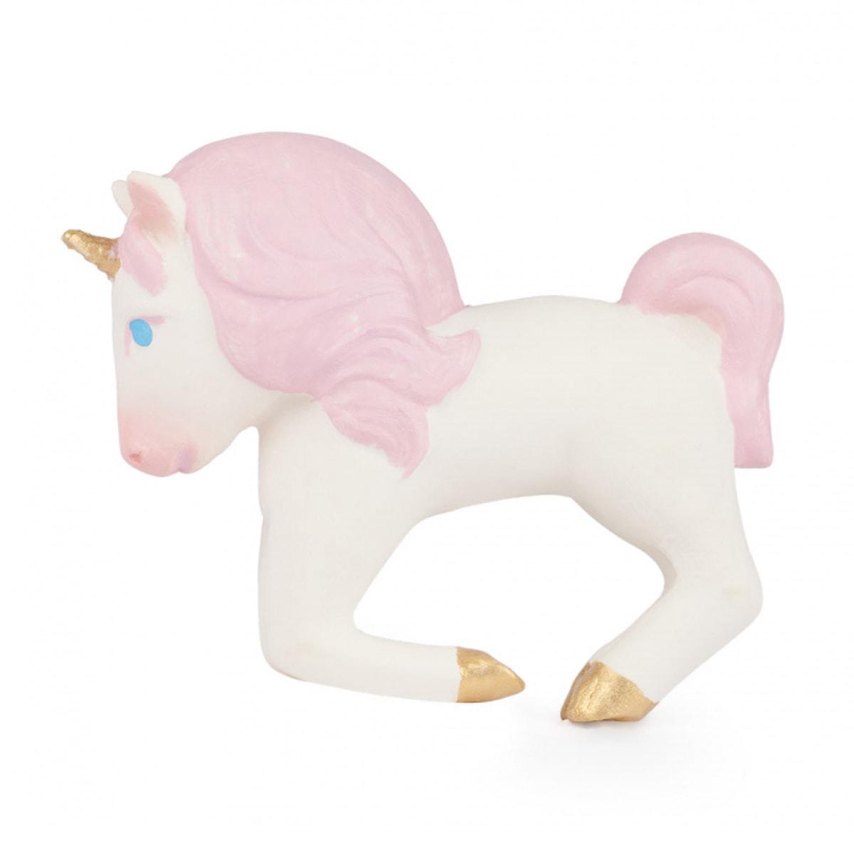 Anneau de dentition bracelet STACY THE UNICORN Oli and Carol blanc