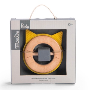 Anneau de dentition chat LES MOUSTCHES Moulin Roty