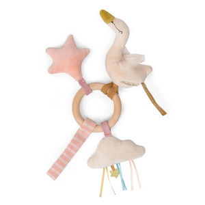 Anneau de dentition cygne LA PETITE ECOLE DE DANSE Moulin Roty