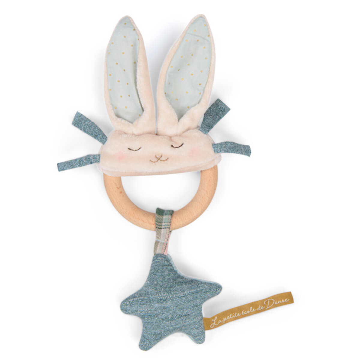 Anneau de dentition lapin LA PETITE ECOLE DE DANSE Moulin Roty