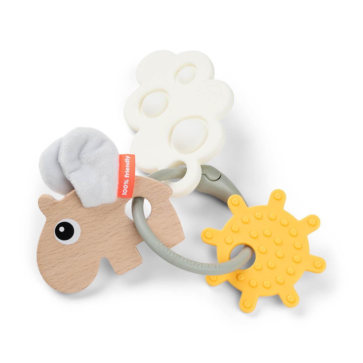 Anneau hochet HAPPY CLOUDS Done by Deer Colour mix