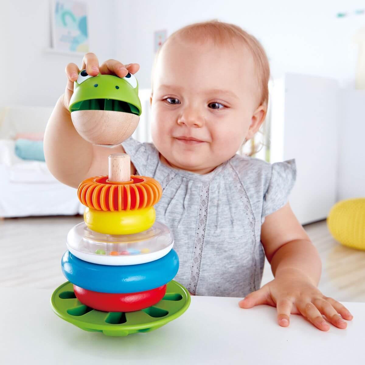 Anneaux à empiler MR FROG Hape