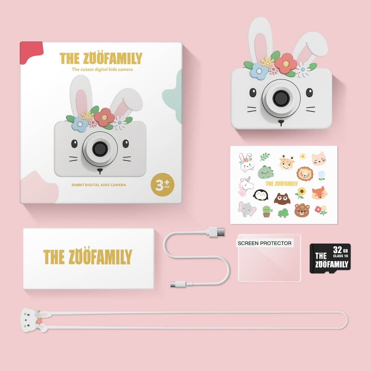 Appareil photo Zoo friends FLEUR DE LAPIN Zoofamily