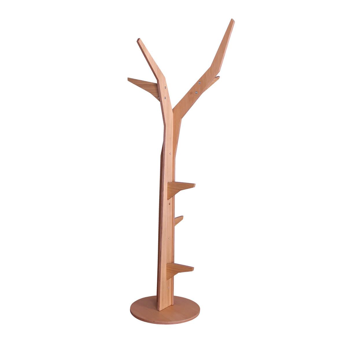 Arbre porte manteau KASVA Multiplex placage chêne huilé