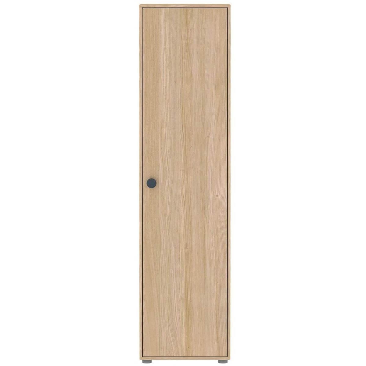 Armoire 1 porte 202cm POPSICLE Flexa chêne-blueberry