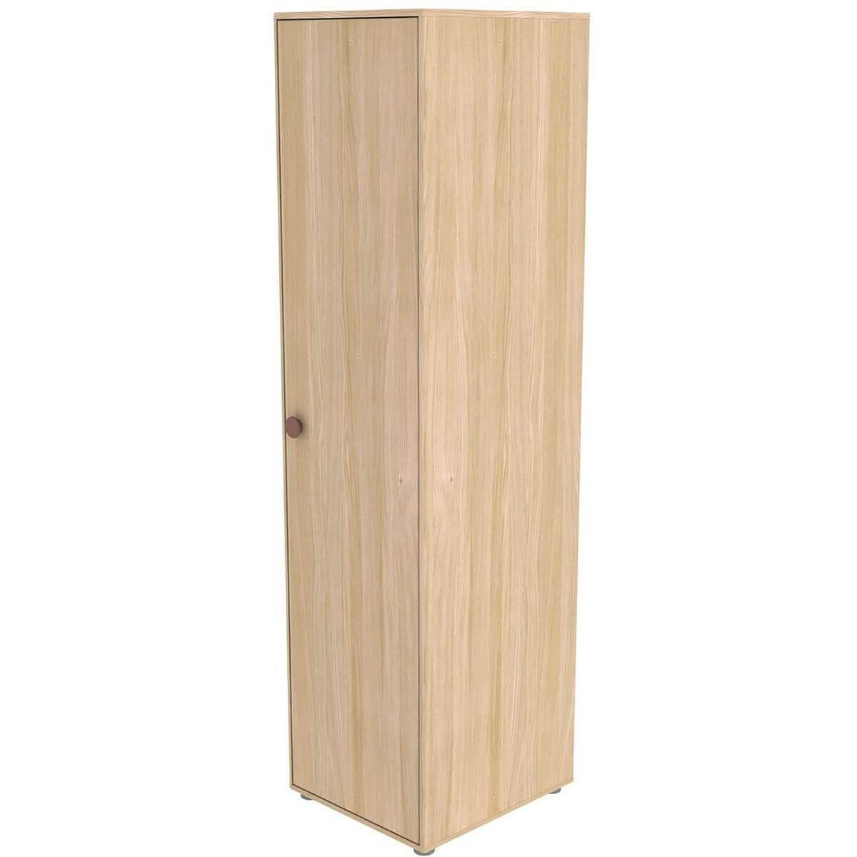 Armoire 1 porte 202cm POPSICLE Flexa chêne-cherry