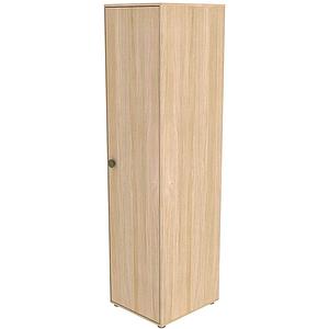 Armoire 1 porte 202cm POPSICLE Flexa chêne-kiwi