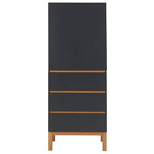 Armoire 1 porte 3 tiroirs INDIGO Quax Moonshadow