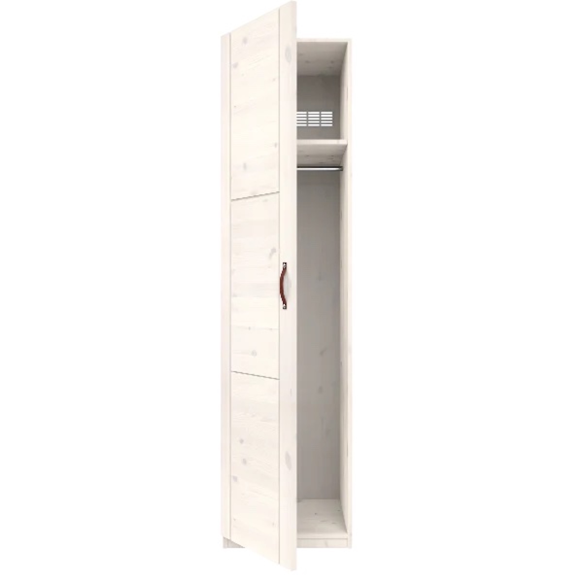 Armoire 1 porte 50cm Lifetime whitewash