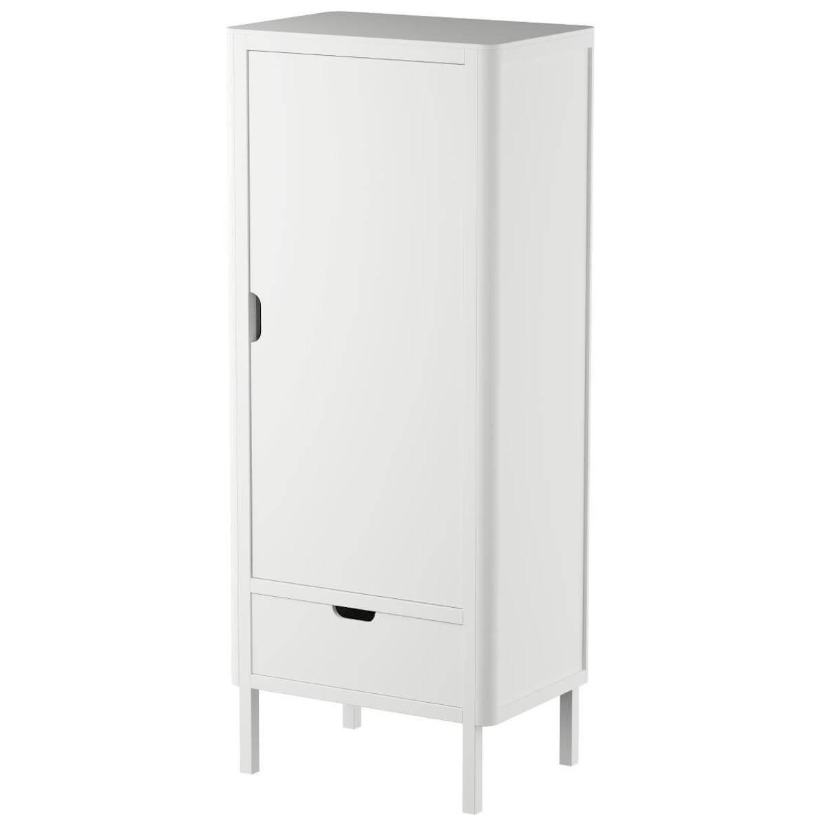Armoire 1 porte Sebra classic white