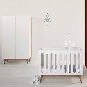 Armoire 110x198cm TRENDY Quax blanc
