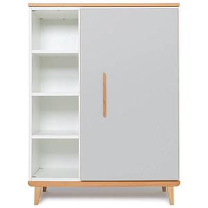 Armoire 120cm 1 porte NADO manhattan grey