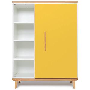 Armoire 120cm 1 porte NADO sunshine yellow
