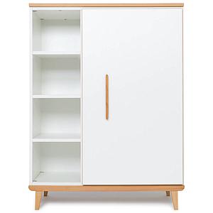 Armoire 120cm 1 porte NADO white