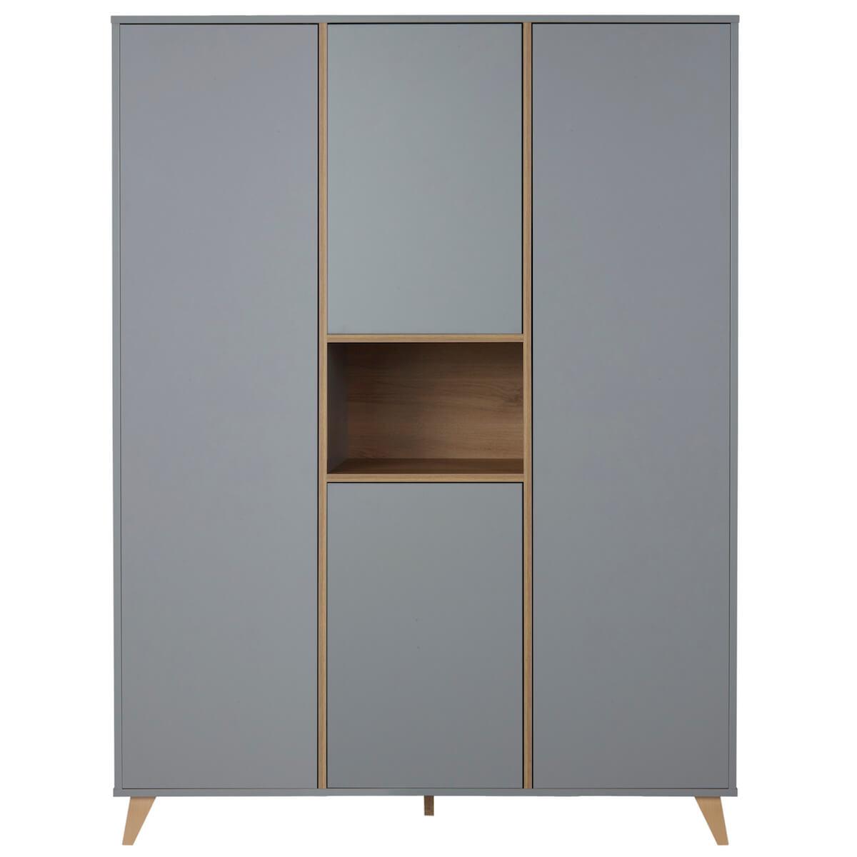 Armoire 143x190cm LOFT  Quax gris