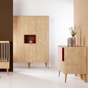 Armoire 143x197cm COCOON Quax Natural Oak