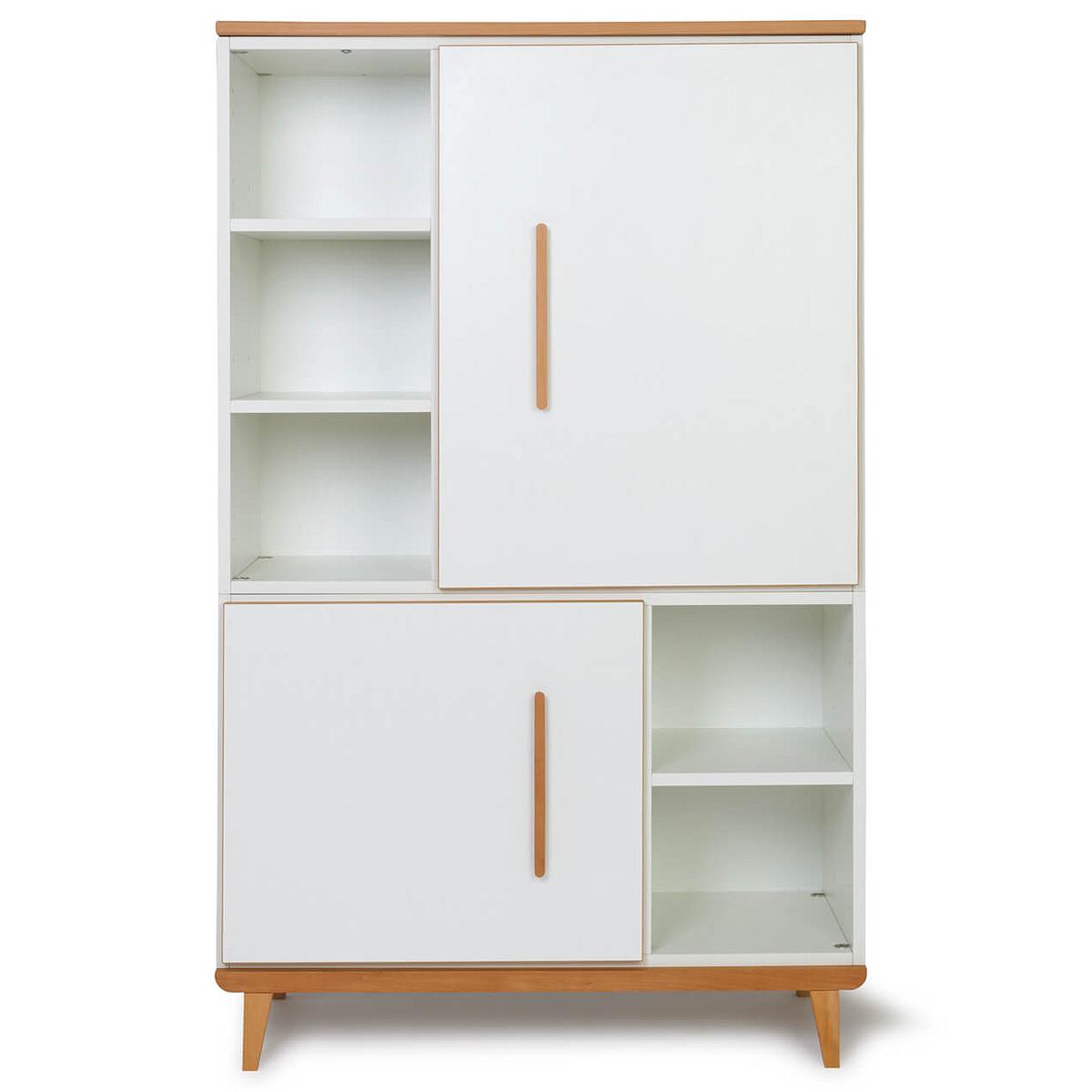 Armoire 147cm 2 portes NADO By A.K. white