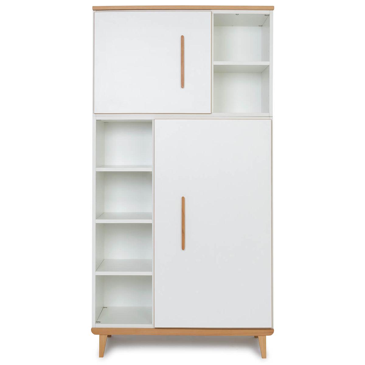 Armoire 173cm 2 portes NADO By A.K. white