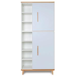 Armoire 198cm 2 portes NADO sky blue
