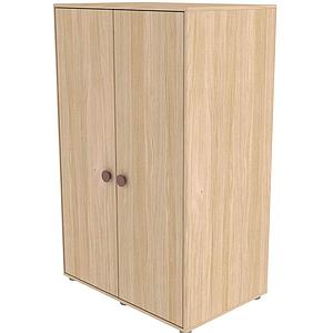 Armoire 2 portes 138cm POPSICLE Flexa chêne-cherry