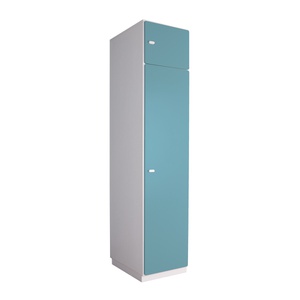 Armoire 2 portes 47,4x218cm DESTYLE de Breuyn blanc blue