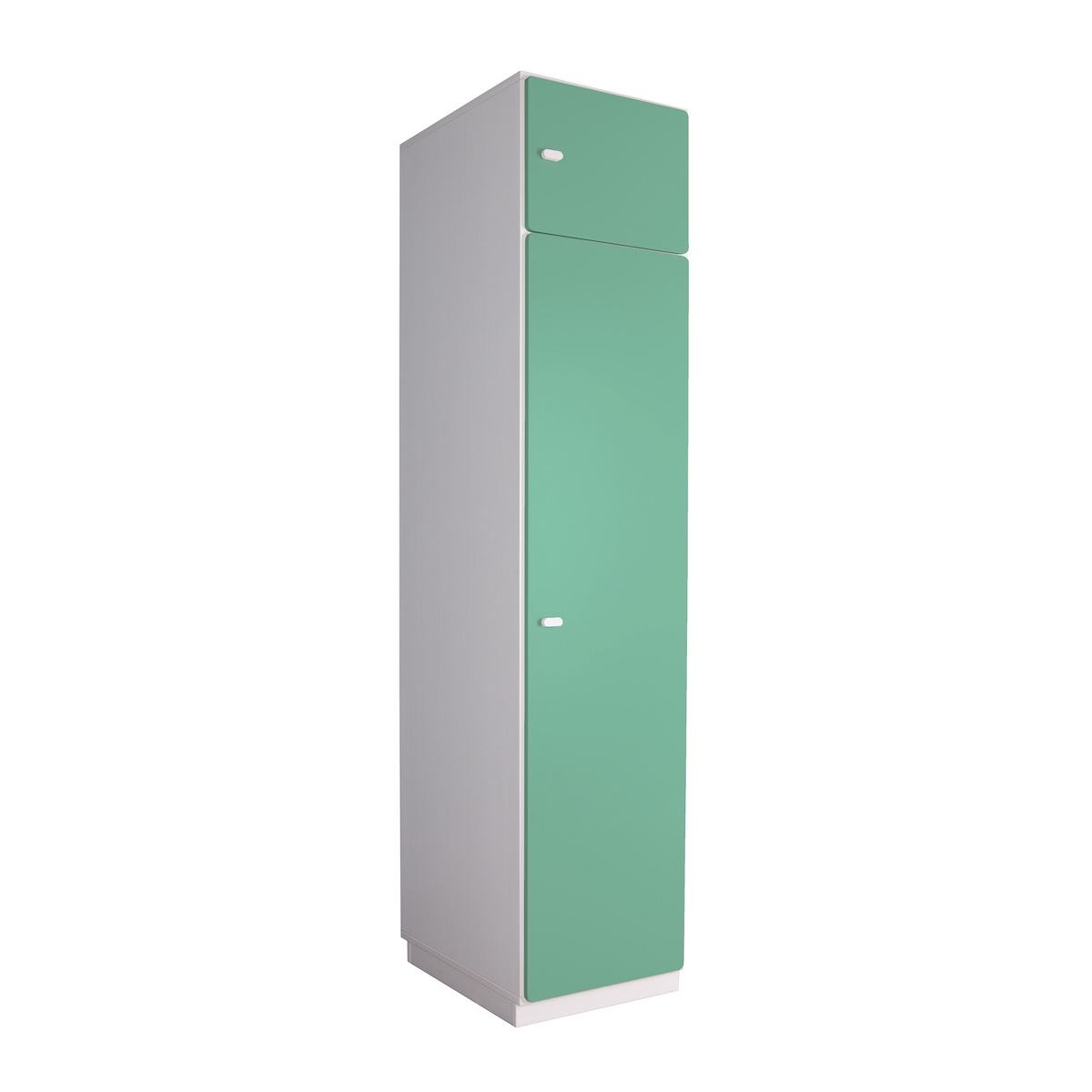 Armoire 2 portes 47,4x218cm DESTYLE de Breuyn blanc green