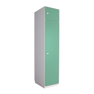 Armoire 2 portes 47,4x218cm DESTYLE de Breuyn blanc green