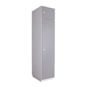 Armoire 2 portes 47,4x218cm DESTYLE de Breuyn blanc grey