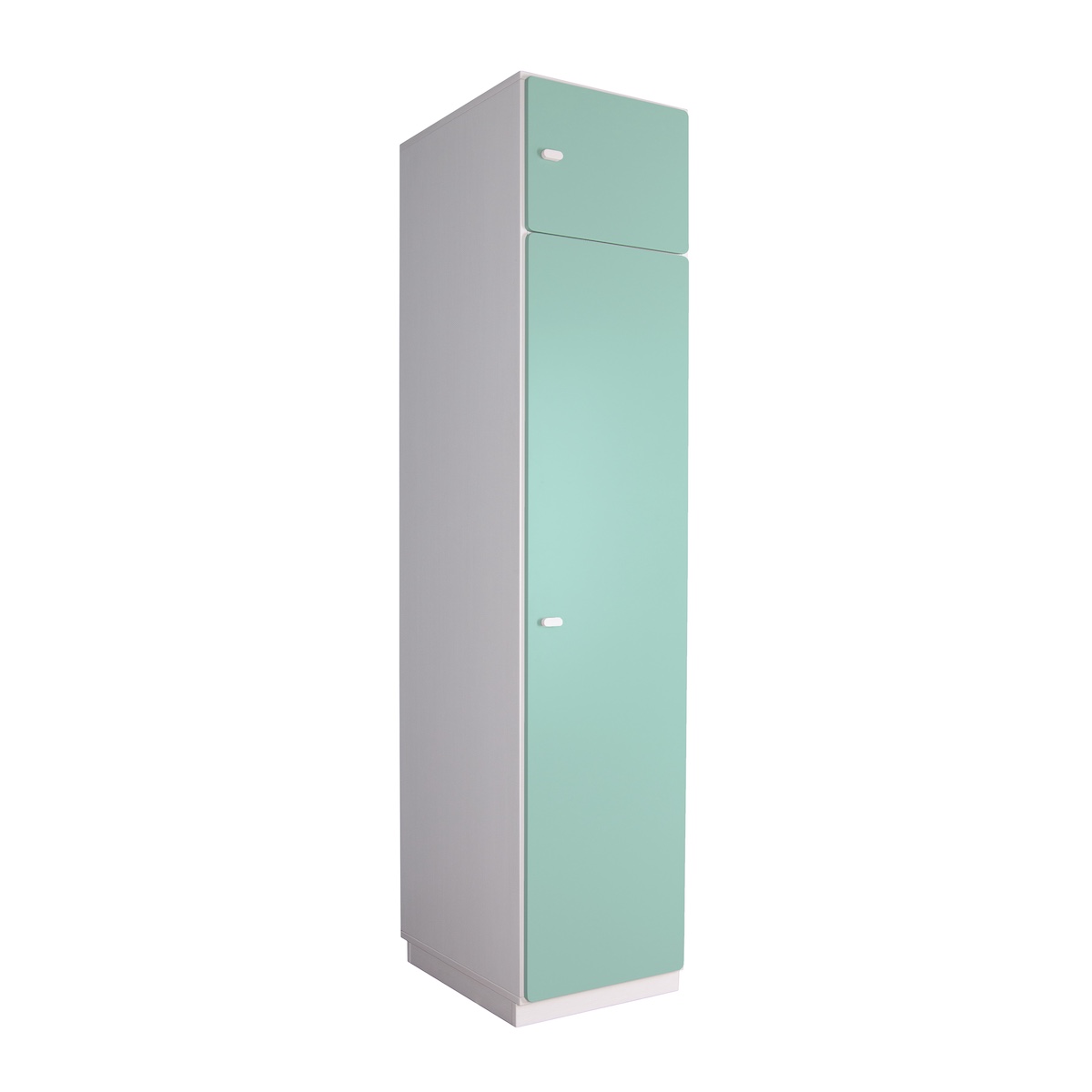 Armoire 2 portes 47,4x218cm DESTYLE de Breuyn blanc mint