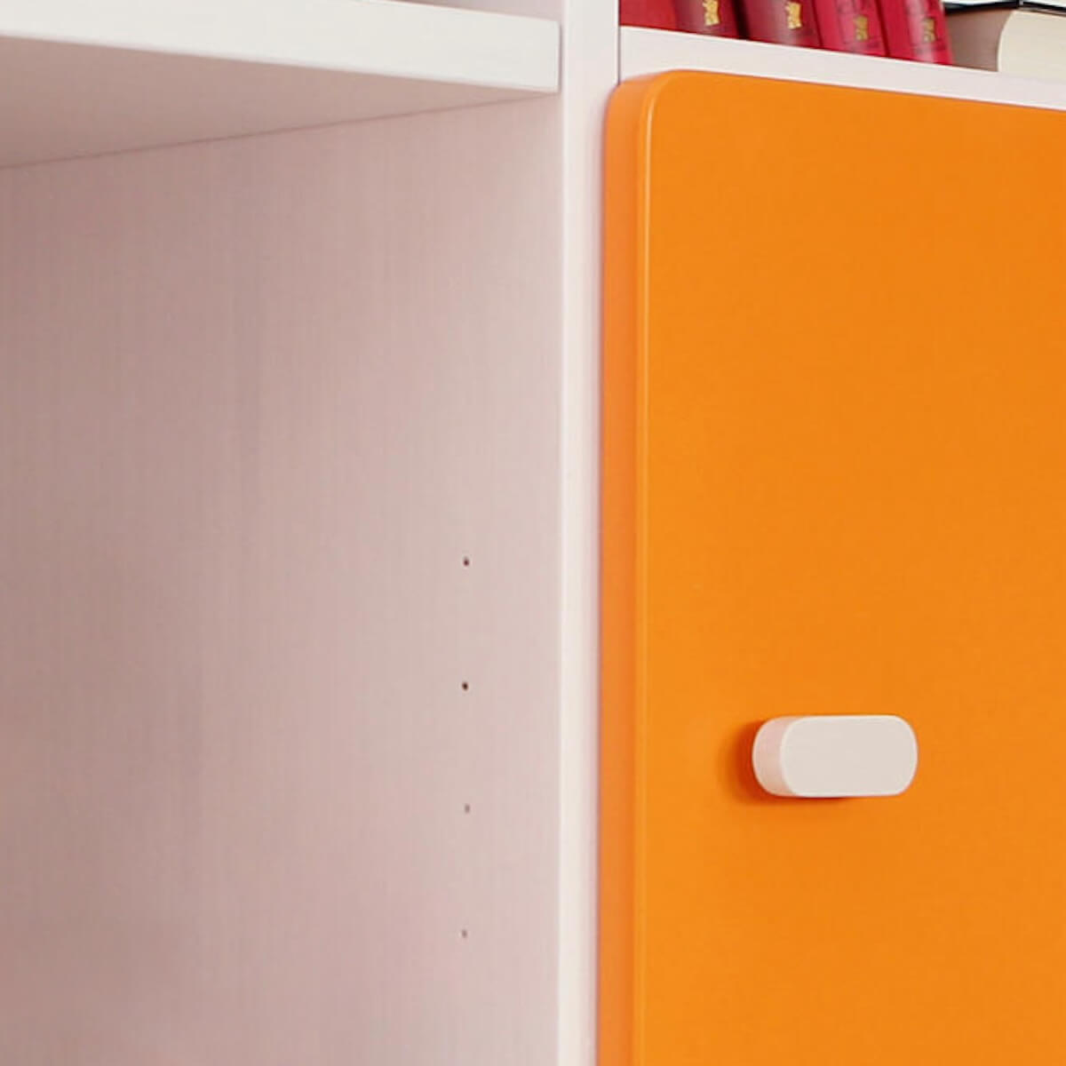 Armoire 2 portes 47,4x218cm DESTYLE de Breuyn blanc pink