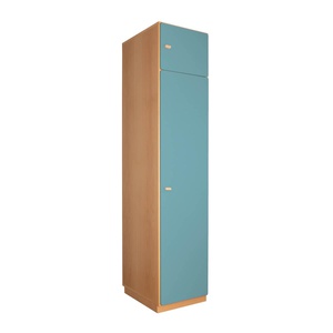 Armoire 2 portes 47,4x218cm DESTYLE de Breuyn naturel blue