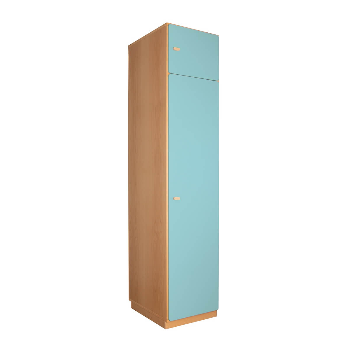 Armoire 2 portes 47,4x218cm DESTYLE de Breuyn naturel crystal blue