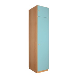 Armoire 2 portes 47,4x218cm DESTYLE de Breuyn naturel crystal blue
