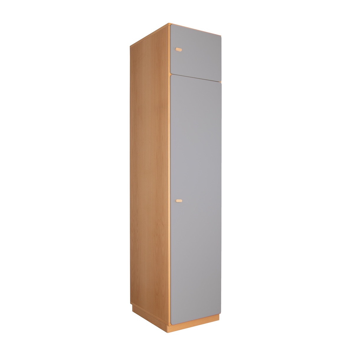 Armoire 2 portes 47,4x218cm DESTYLE de Breuyn naturel grey