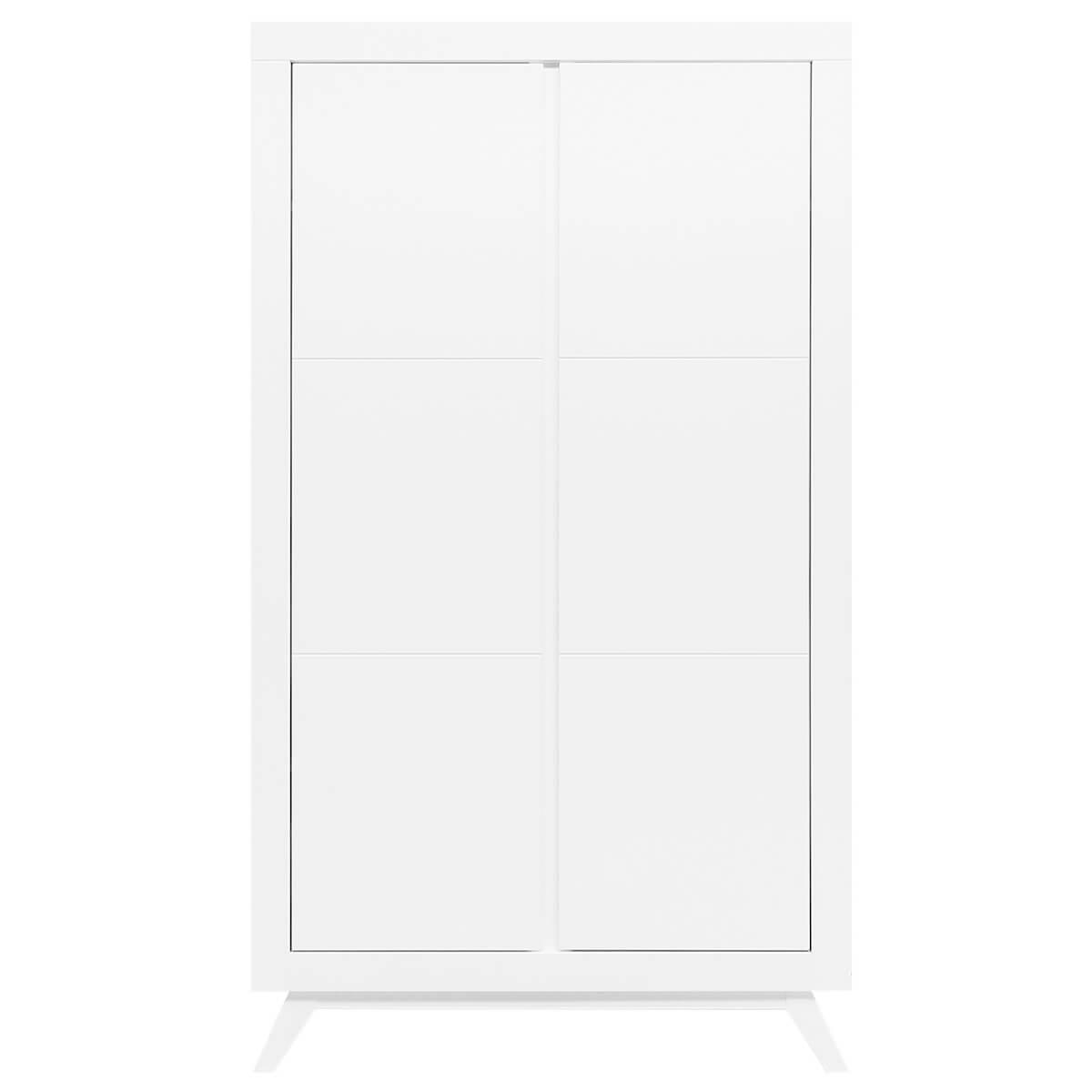 Armoire 2 portes ANNE Bopita blanc