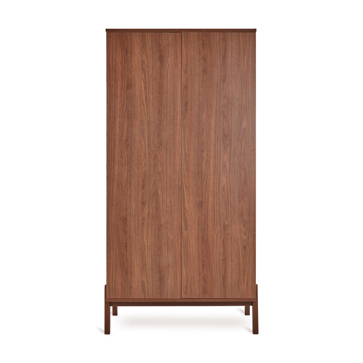 Armoire 2 portes ASHI Quax chataignier