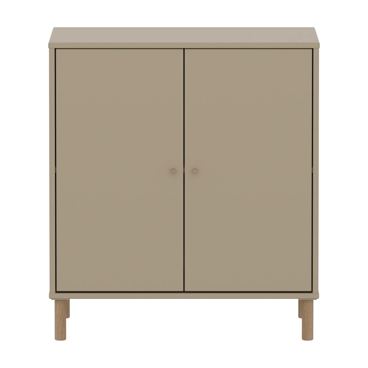 Armoire 2 portes avec pied SAGA Flexa oat oak