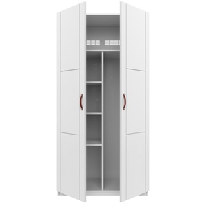 Armoire 2 portes-barre suspension 100cm Lifetime white