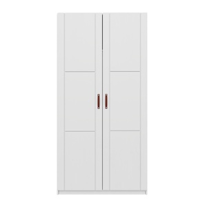 Armoire 2 portes-barre suspension 100cm Lifetime white