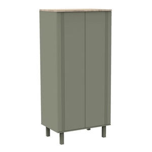 Armoire 2 portes ELEONORE Sauthon kaki