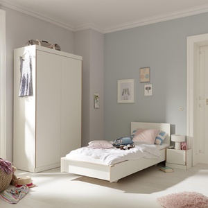 Armoire 2 portes FLAI Müller Small Living blanc