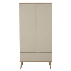 Armoire 2 portes FLOW Quax Chêne naturel-clay