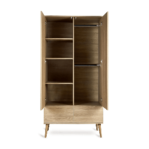 Armoire 2 portes FLOW Quax honey ash